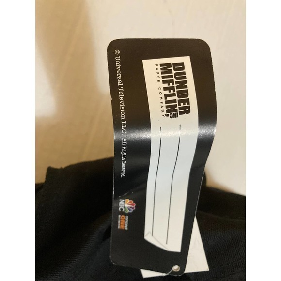 The Office Dunder Mifin Black baseball Hat‎ Cap NEW - Picture 4 of 7